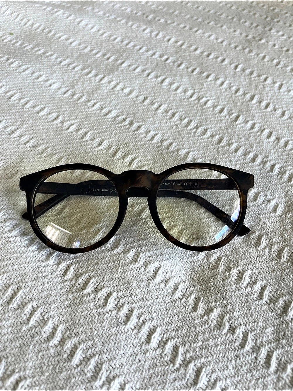 goodr Circle G - Insert Coin to Continue Tortoiseshell Round Glasses